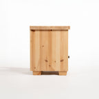 Brixham Scandinavian Pine Bedside Table