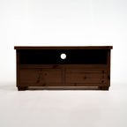 Croyde Scandinavian Pine 2 Drawer TV Stand