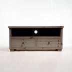 Croyde Scandinavian Pine 2 Drawer TV Stand
