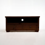 Croyde Scandinavian Pine 2 Drawer TV Stand