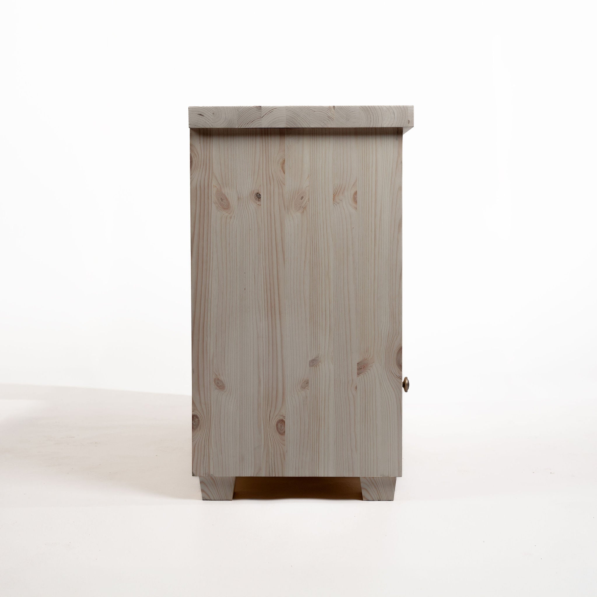 Salcombe Scandinavian Pine Hallway Console Table
