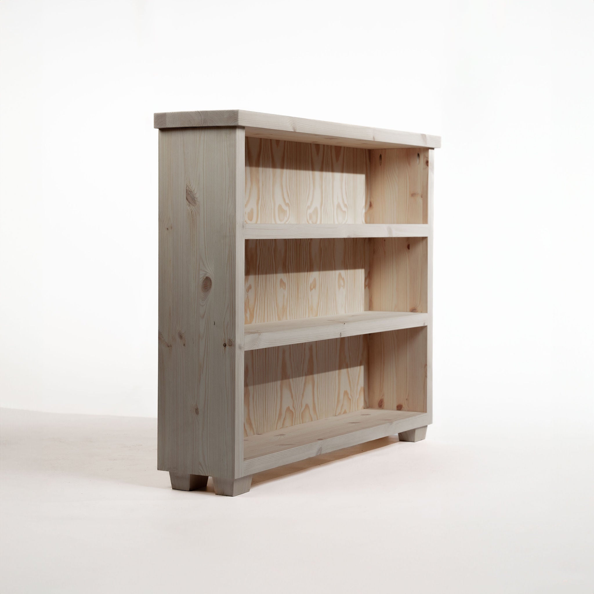 Instow Scandinavian Pine Bookcase