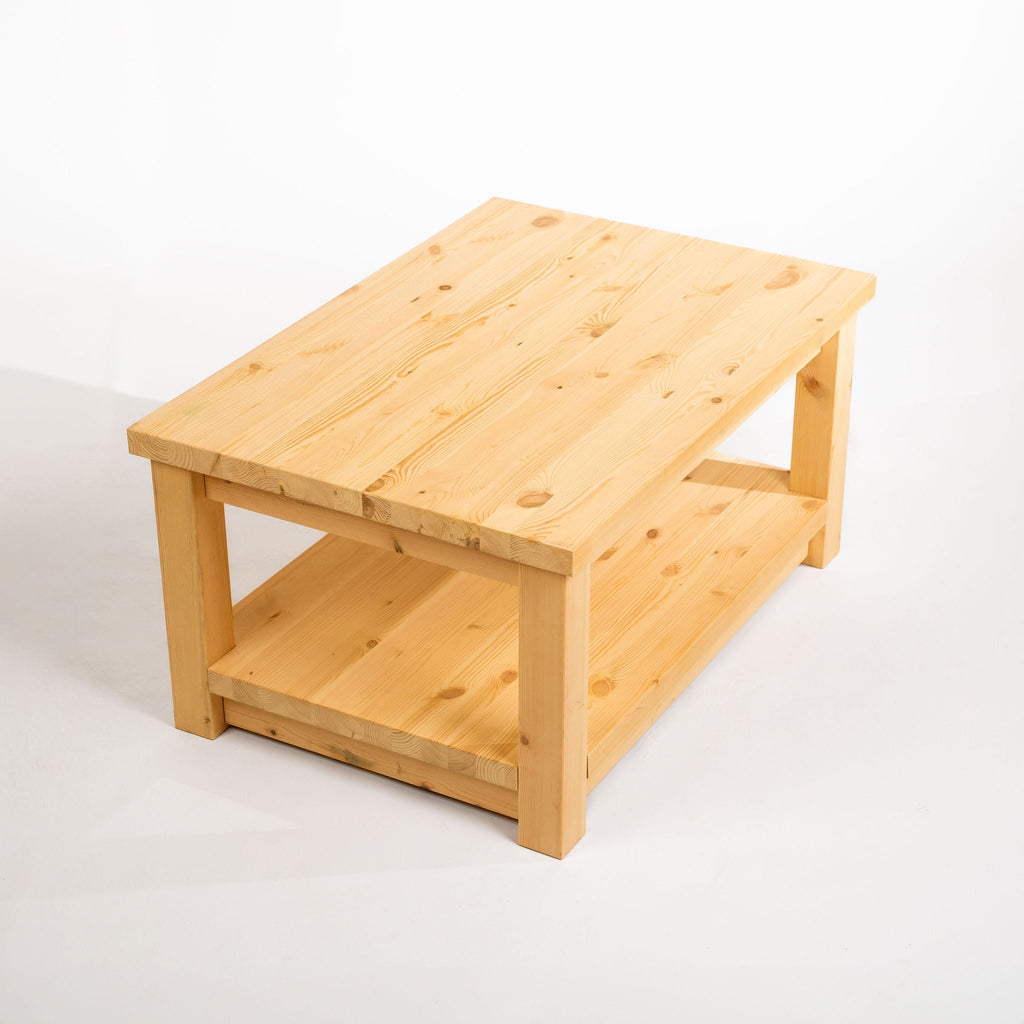 Bude Scandinavian Pine Coffee Table