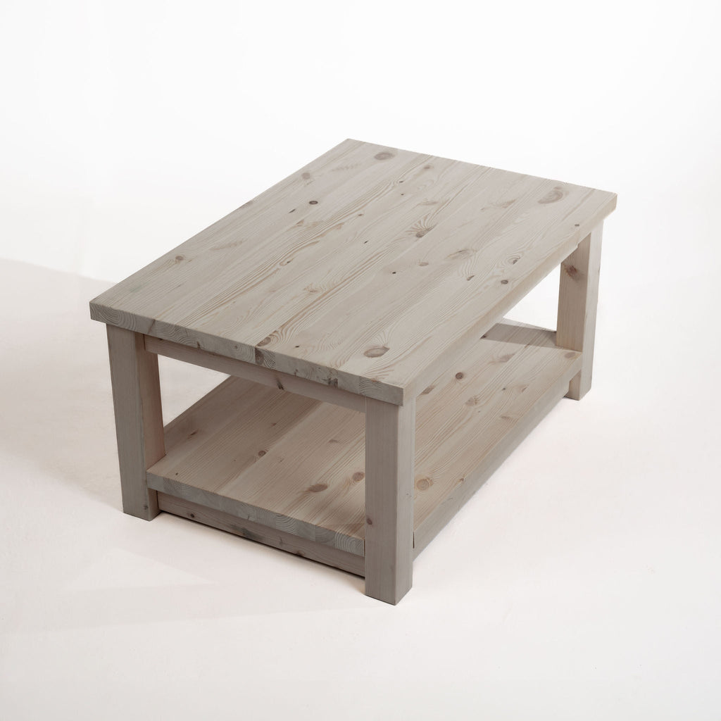 Bude Scandinavian Pine Coffee Table