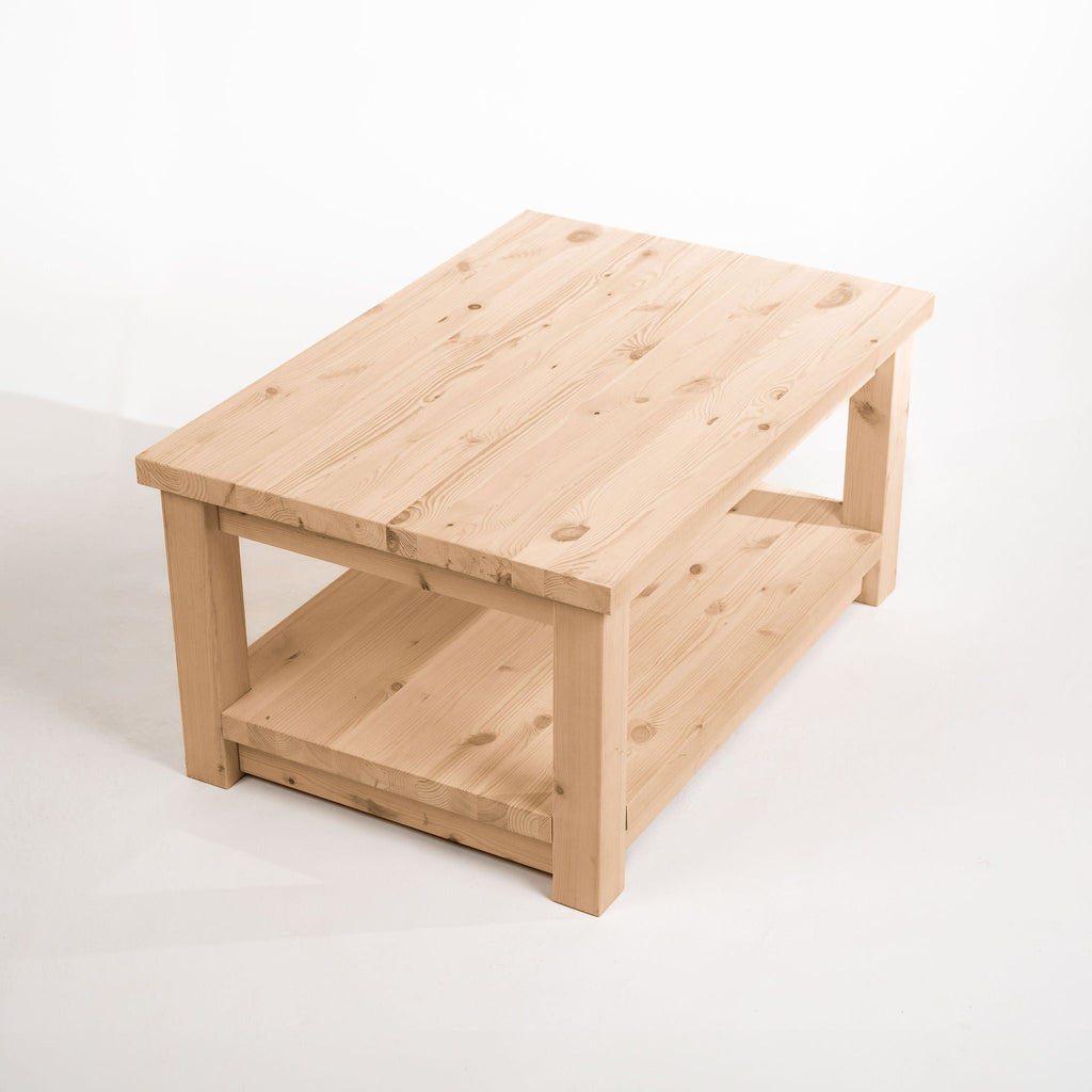 Bude Scandinavian Pine Coffee Table