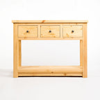 Padstow Scandinavian Pine Hallway Console Table