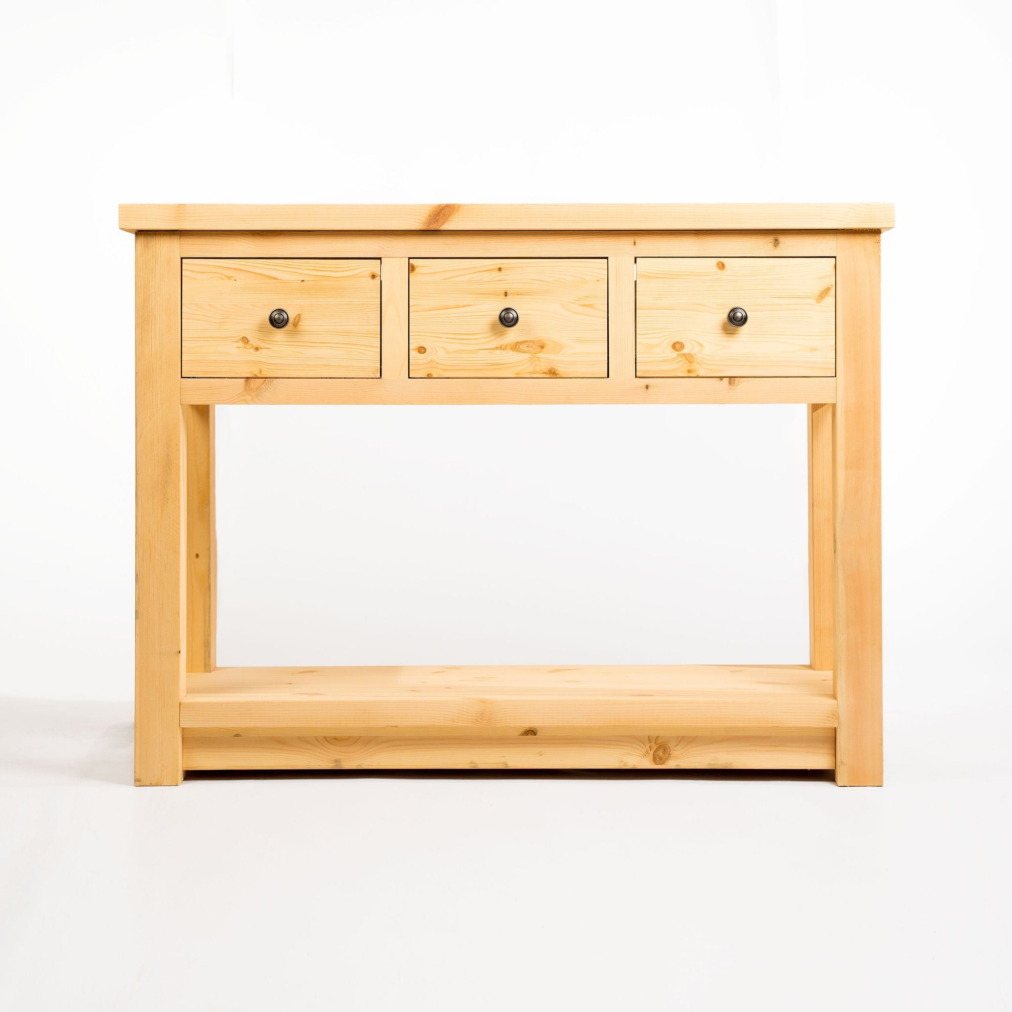 Padstow Scandinavian Pine Hallway Console Table