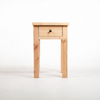 Shebbear Scandinavian Pine Bedside Table