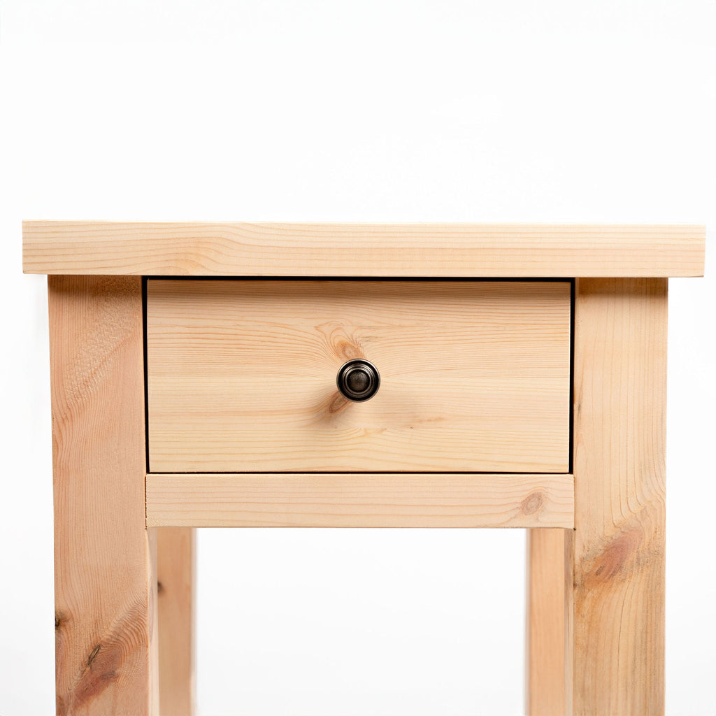 Shebbear Scandinavian Pine Bedside Table