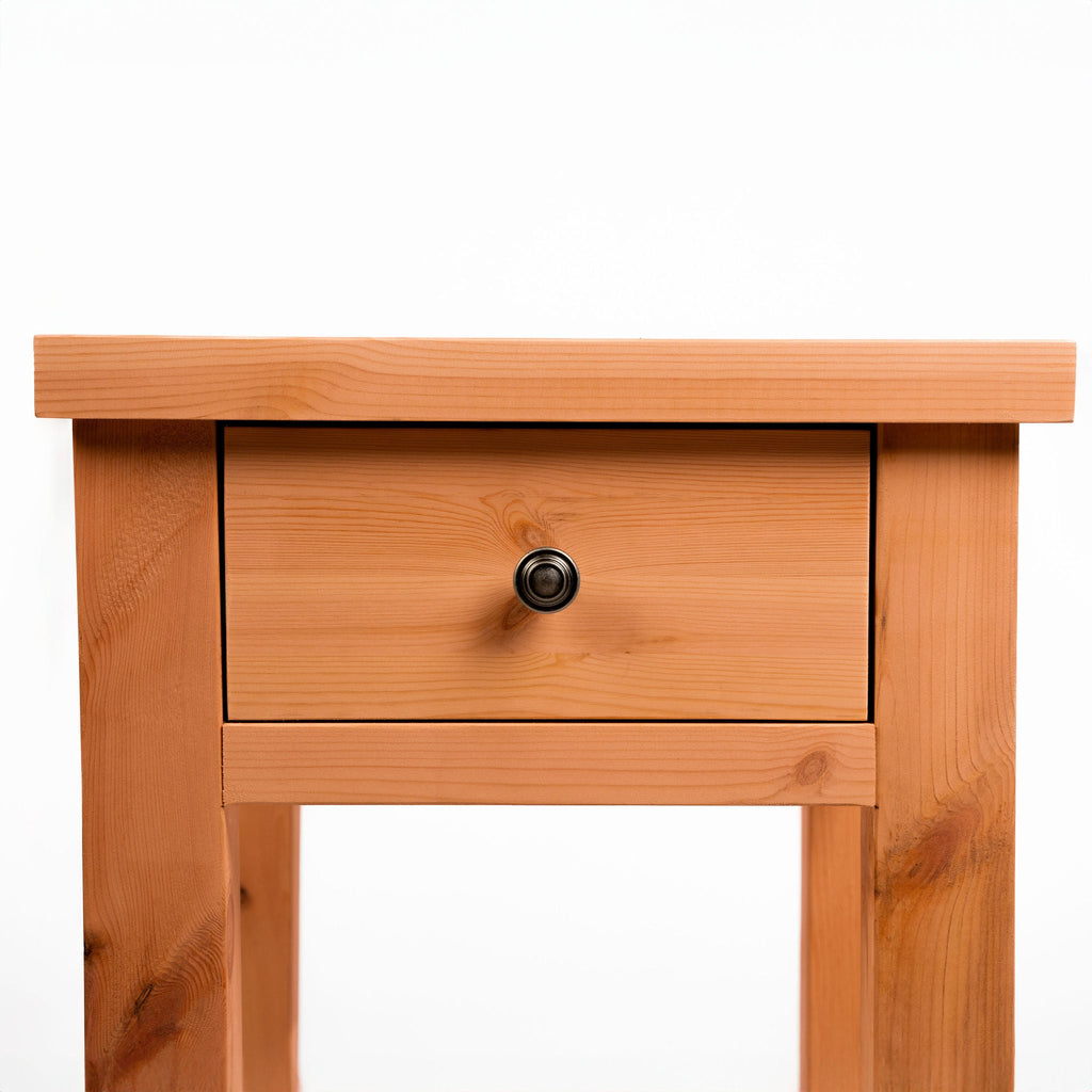 Shebbear Scandinavian Pine Bedside Table