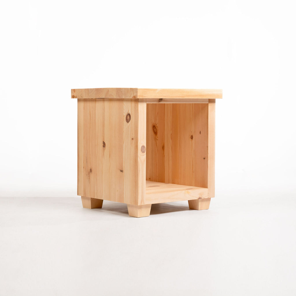 Clovelly Scandinavian Pine Side Table