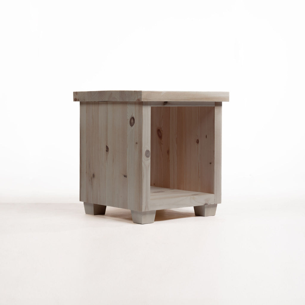 Clovelly Scandinavian Pine Side Table
