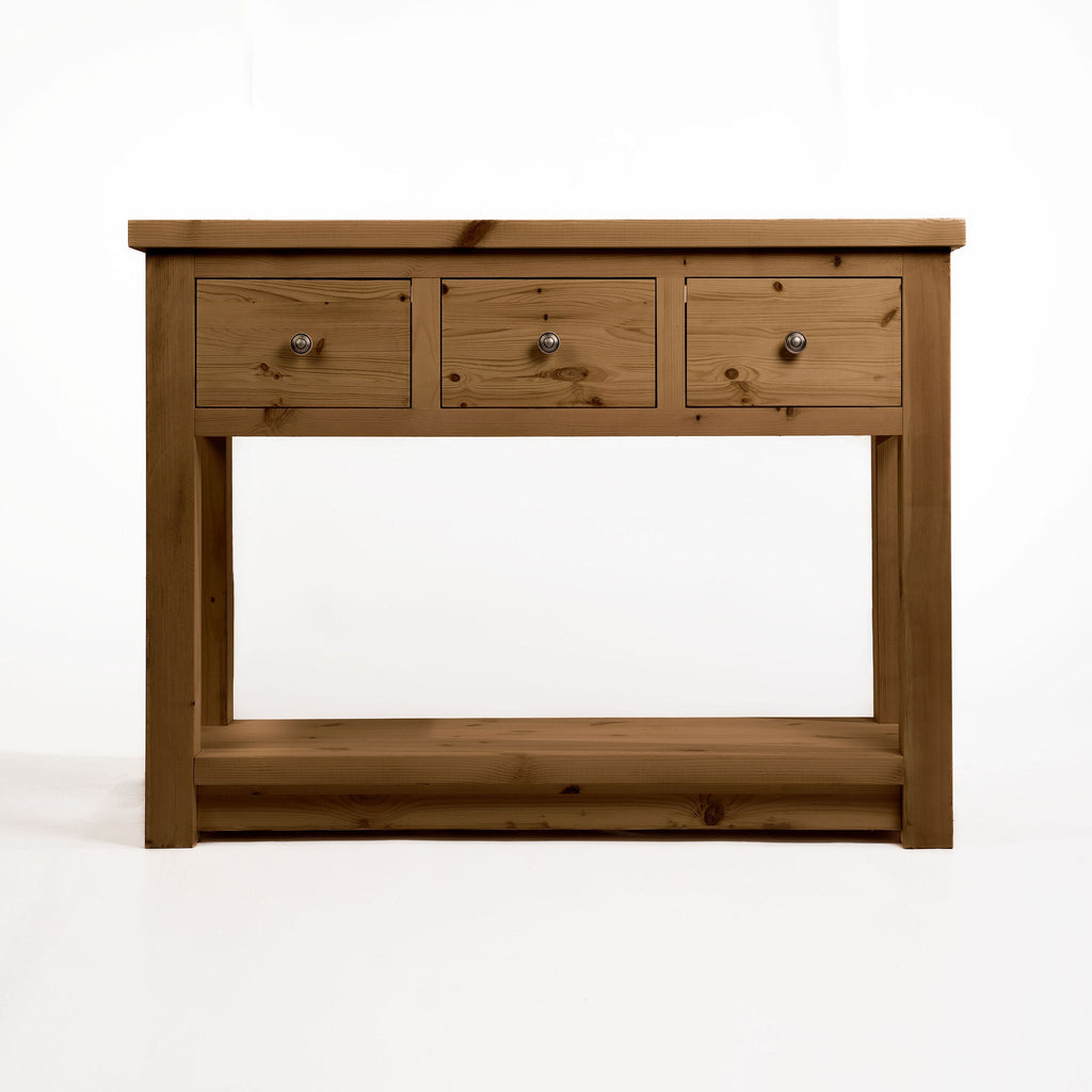 Padstow Scandinavian Pine Hallway Console Table