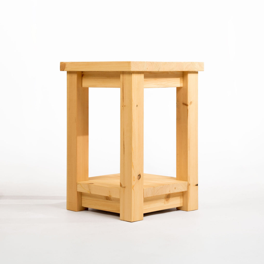 Highampton Scandinavian Pine Bedside Table