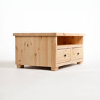 Exbourne Scandinavian Pine TV Stand