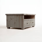 Exbourne Scandinavian Pine TV Stand