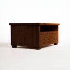 Exbourne Scandinavian Pine TV Stand