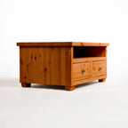 Exbourne Scandinavian Pine TV Stand