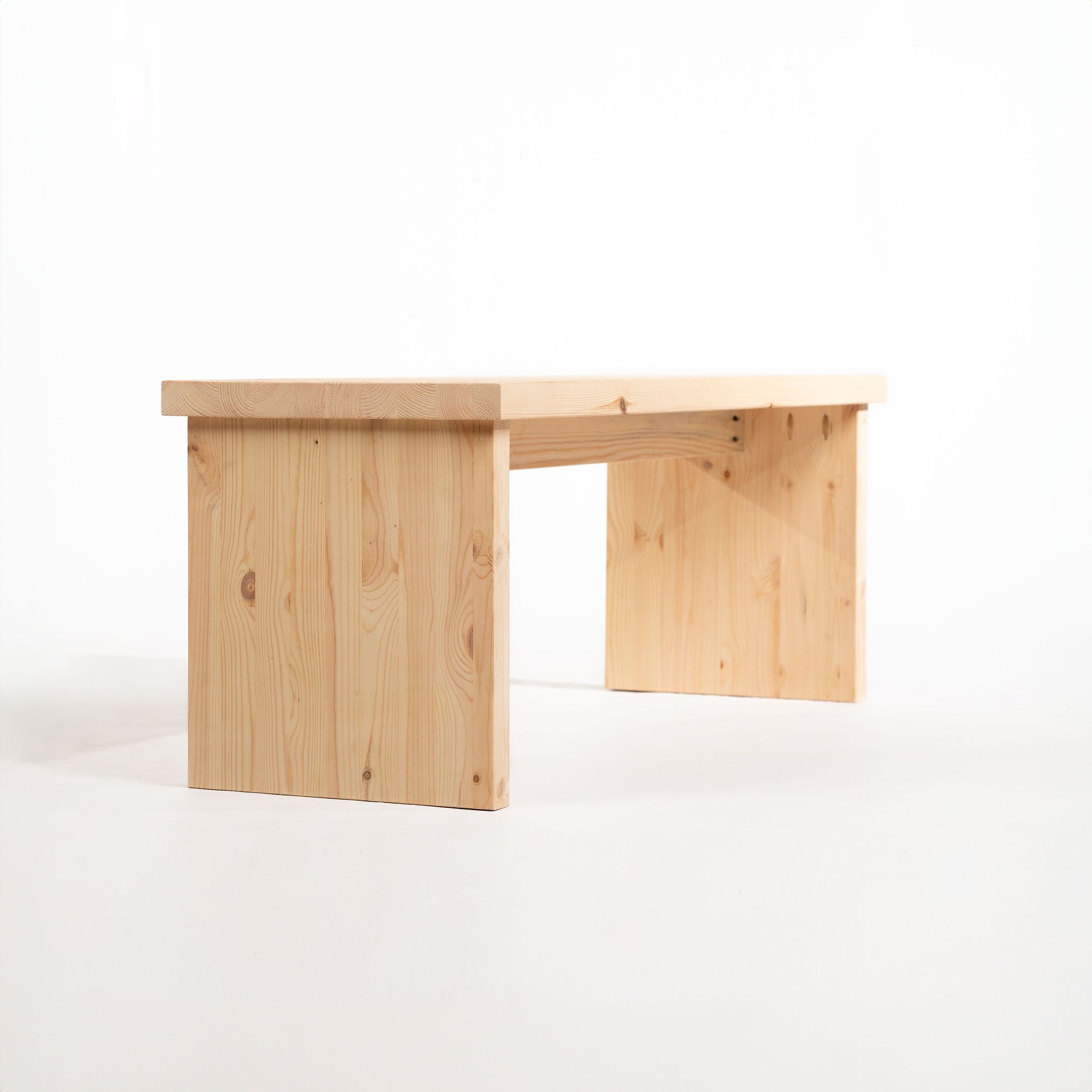 Lynton Scandinavian Pine Dining Bench