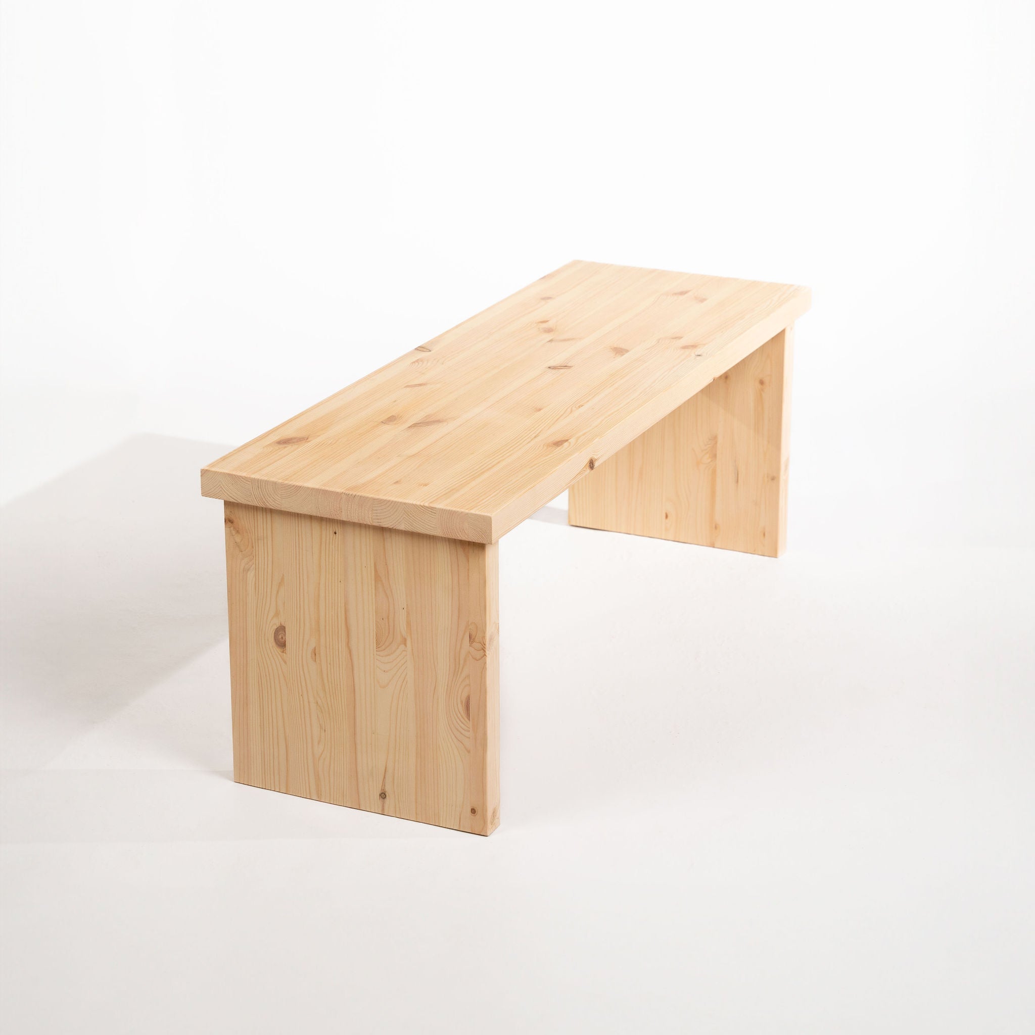 Lynton Scandinavian Pine Dining Bench