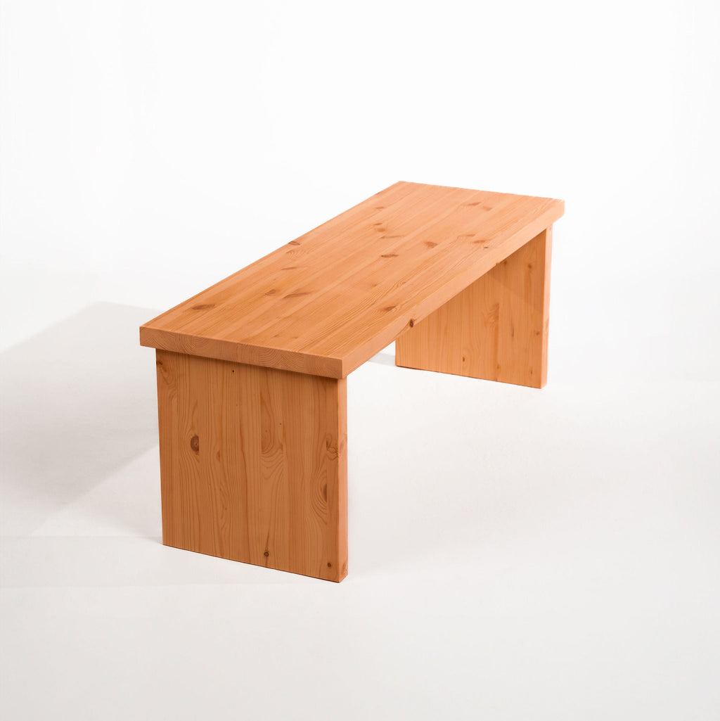 Lynton Scandinavian Pine Dining Bench