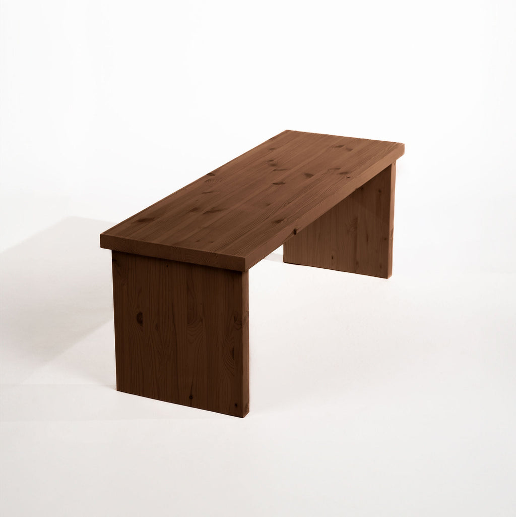 Lynton Scandinavian Pine Dining Bench