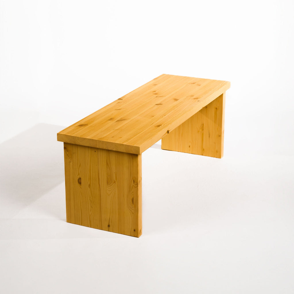 Lynton Scandinavian Pine Dining Bench