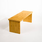 Lynton Scandinavian Pine Dining Bench