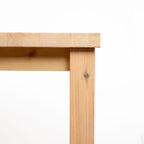 Tamar Scandinavian Pine Table & Bench Set