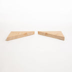 Scandinavian Pine Corner Shelf