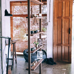Scandinavian Redwood Shelf
