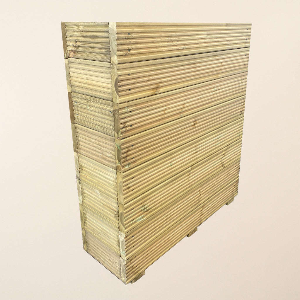 Scandinavian Redwood Tall Restaurant Planter